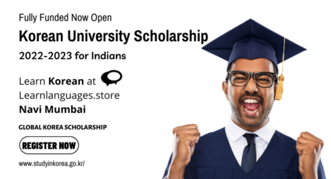 korean scholarships for indian students