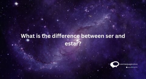 What is the difference between ser and estar?