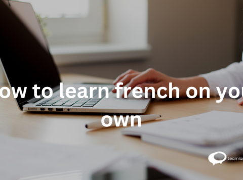 Playful illustration conveying the ease of learning French for English speakers, featuring interconnected language symbols and a smooth transition. The visual represents the accessible and adaptable nature of acquiring French for those proficient in English.