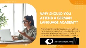 "Image showcasing a person studying German vocabulary and conversing with a native speaker, symbolizing the transformative impact of learning German on one's life."