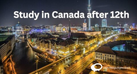 Study in Canada after 12th