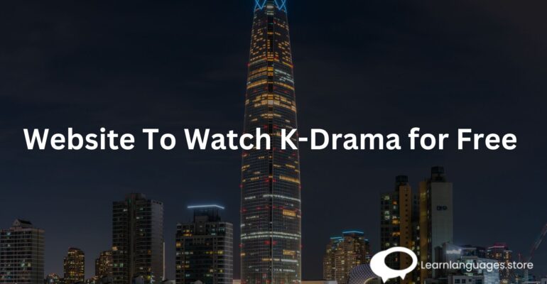 Website To Watch K-Drama for Free 