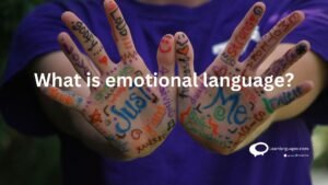 What is emotional language?