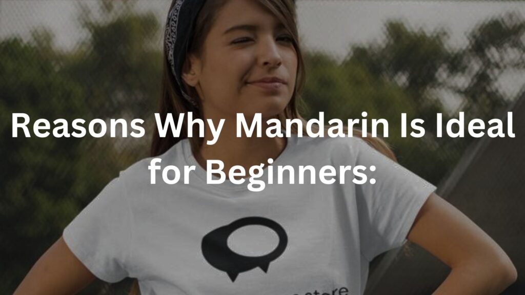 Reasons Why Mandarin Is Ideal for Beginners: