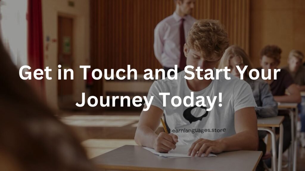 Get in Touch and Start Your Journey Today!