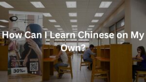 How Can I Learn Chinese on My Own?