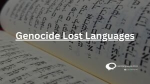 Genocide Lost Language