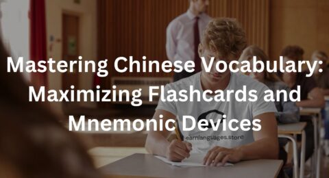 Mastering Chinese Vocabulary: Maximizing Flashcards and Mnemonic Devices