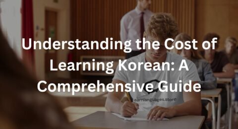 Understanding the Cost of Learning Korean: A Comprehensive Guide