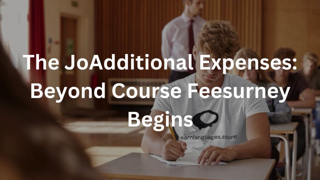 Additional Expenses: Beyond Course Fees