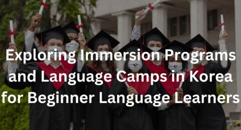 Exploring Immersion Programs and Language Camps in Korea for Beginner Language Learners