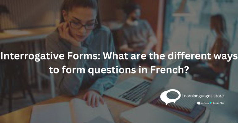 studying French interrogative forms