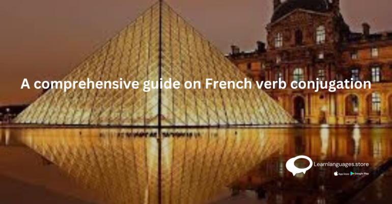 france with text A comprehensive guide on French verb conjugation