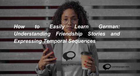 How to Easily Learn German Understanding Friendship Stories and Expressing Temporal Sequences