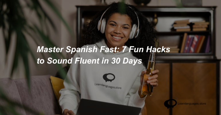 Master Spanish Fast 7 Fun Hacks to Sound Fluent in 30 Days (1)