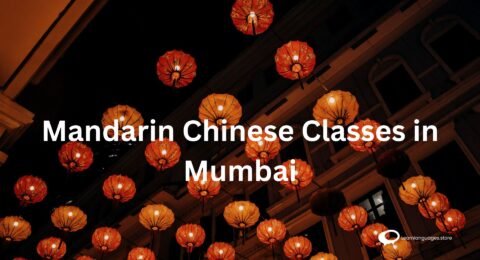 Inviting visual representation featuring Mandarin Chinese classes in Mumbai, showcasing a classroom setting with enthusiastic learners, engaging instructors, and language-learning materials