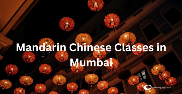 Inviting visual representation featuring Mandarin Chinese classes in Mumbai, showcasing a classroom setting with enthusiastic learners, engaging instructors, and language-learning materials