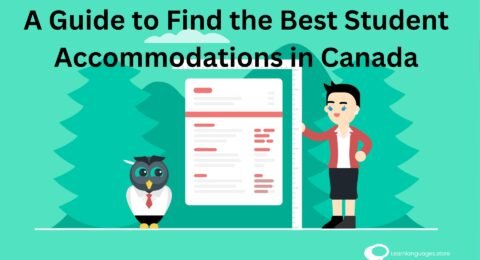 "Image displaying diverse student housing options in Canada, showcasing apartments and dormitories, representing the guide to finding the best student accommodations in Canada."