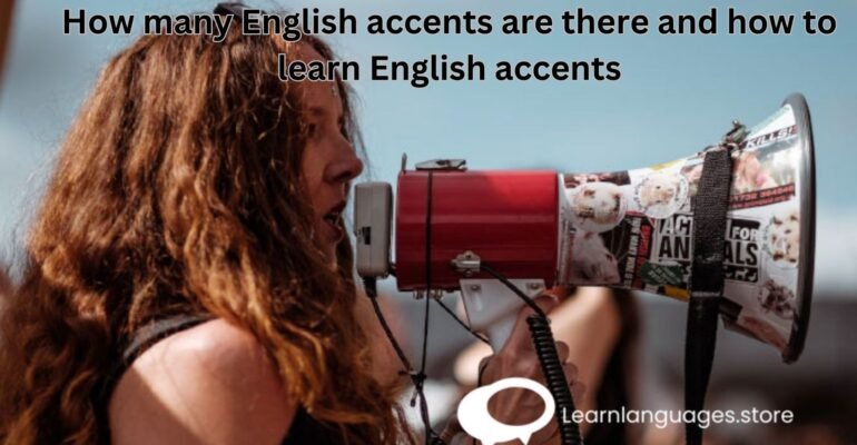 "Image showing a world map with highlighted regions representing various English-speaking countries, symbolizing the diversity of English accents."