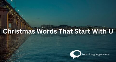 Christmas Words That Start With U