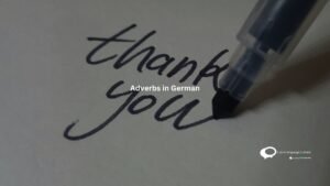 adverbs in german