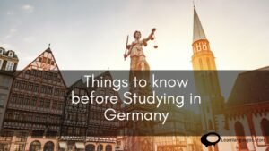 What Should I Know Before Studying in Germany?
