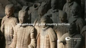 The embassy of your country in china