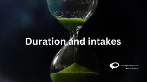 Duration and intakes