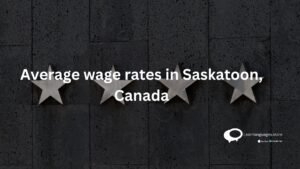 Average rates in Saskatoon, Canada