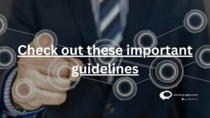 Check out these important guidelines