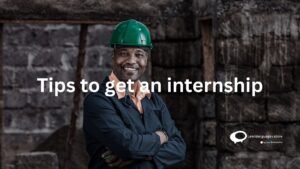 tips to get an internship