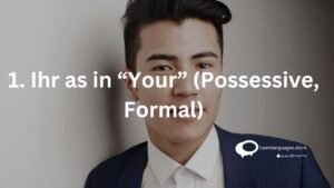 1.1hrs as in "Your " "(Possessive ,Formal)