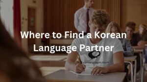 Where to Find a Korean Language Partner