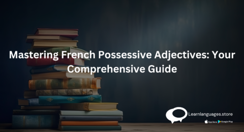 French possessive adjectives with a comprehensive guide