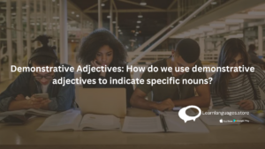 Illustration of French words "ce," "cet," "cette," and "ces" with corresponding English translations.