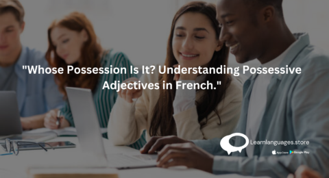 Mastering Possessive Adjectives: French Grammar Guide