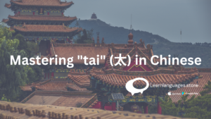 the use of "太" (tài) in Chinese sentences to express extremes and intensities.