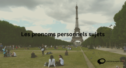 Les pronoms personnels sujets
